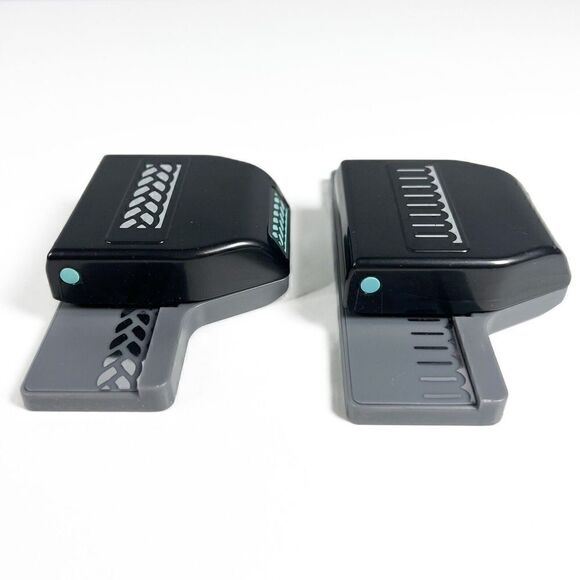 Lot Of 2 EK Success Flat Lock Border Punches Braid Border  & Lined Punch - Picture 2 of 5